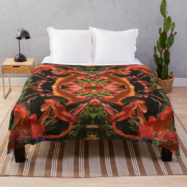 Item preview, Botanical Divine: Crimson Promise of the Fall/Autumn in Emerald Gardens designed and sold by RoseAromas.