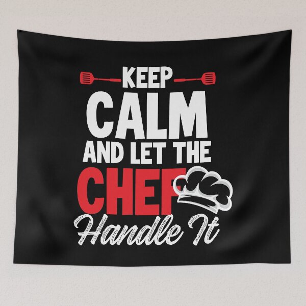 Item preview, Keep Calm And Let the Chef Handle It designed and sold by MagicSD Designs.