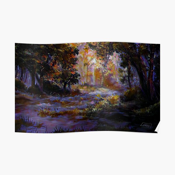 Early April Landscape Poster