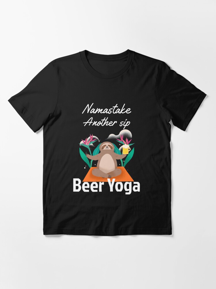 WOMEN'S YOGA // Earn Your Beer // Short Sleeve T Shirt