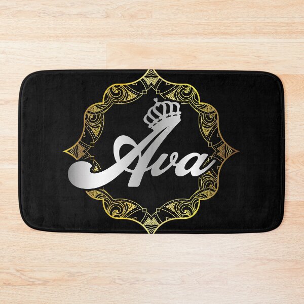 Item preview, Ava name design - Ava- i'm Ava,  gift for Ava- Happy birth day Ava, female name design  designed and sold by BAYIDESIGNER.