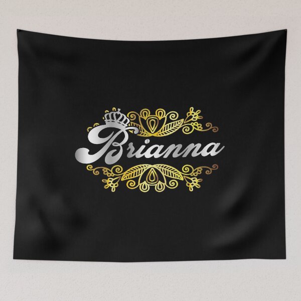 Item preview, Brianna name design - Brianna- i'm Brianna,  gift for Brianna- Happy birth day Brianna, female name design  designed and sold by BAYIDESIGNER.