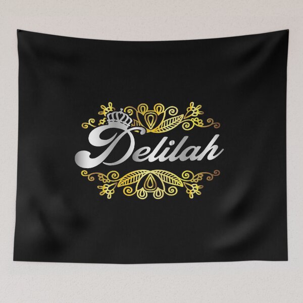 Item preview, Delilah name design - Delilah- i'm Delilah,  gift for Delilah- Happy birth day Delilah, female name design  designed and sold by BAYIDESIGNER.