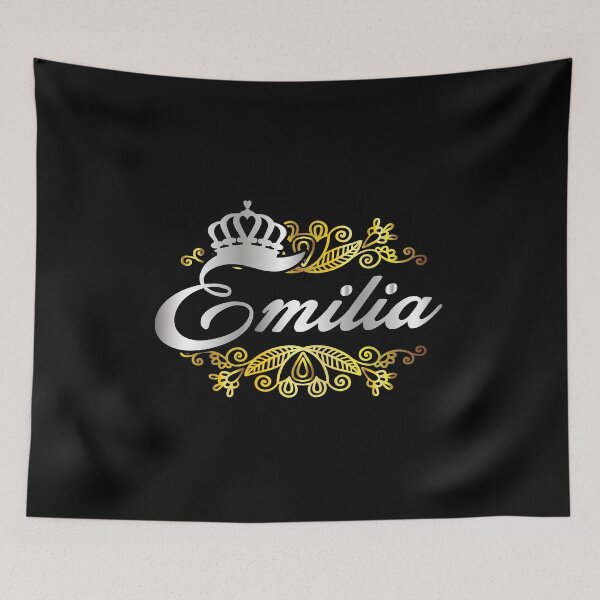 Item preview, Emilia name design - Emilia- i'm Emilia,  gift for Emilia- Happy birth day Emilia, female name design  designed and sold by BAYIDESIGNER.
