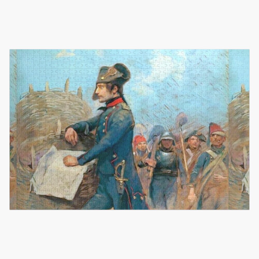 Napoleon Bonaparte at the Siege of Toulon | Jigsaw Puzzle