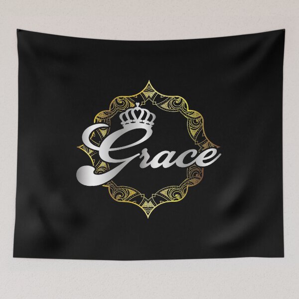 Item preview, Grace name design - Grace- i'm Grace,  gift for Grace- Happy birth day Grace, female name design  designed and sold by BAYIDESIGNER.