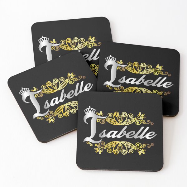 Item preview, Isabelle name design - Isabelle- i'm Isabelle,  gift for Isabelle- Happy birth day Isabelle, female name design  designed and sold by BAYIDESIGNER.