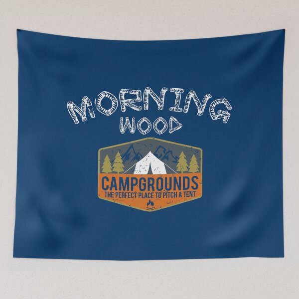 Item preview, Morning Wood Campgrounds designed and sold by Alema Art.