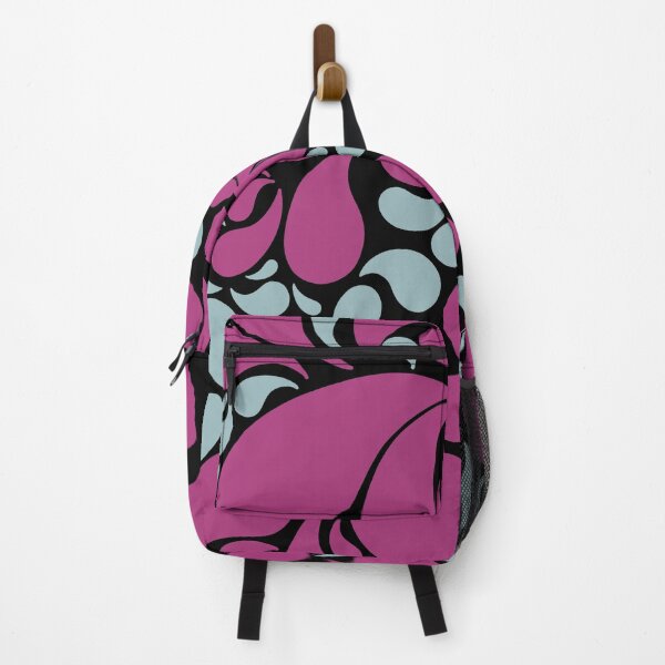 Item preview, Pink & Blue Teardrop Pattern designed and sold by BookishWoo.