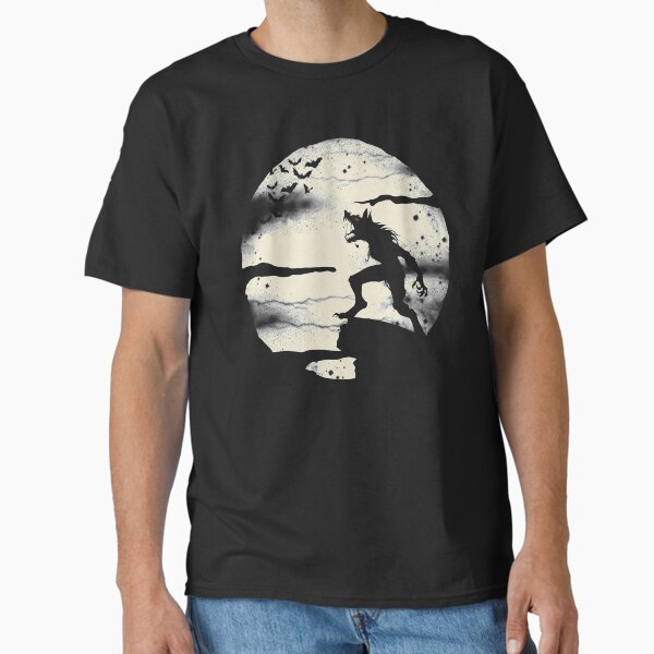 Item preview, Werewolf With The Full Moon designed and sold by blackboxshop.