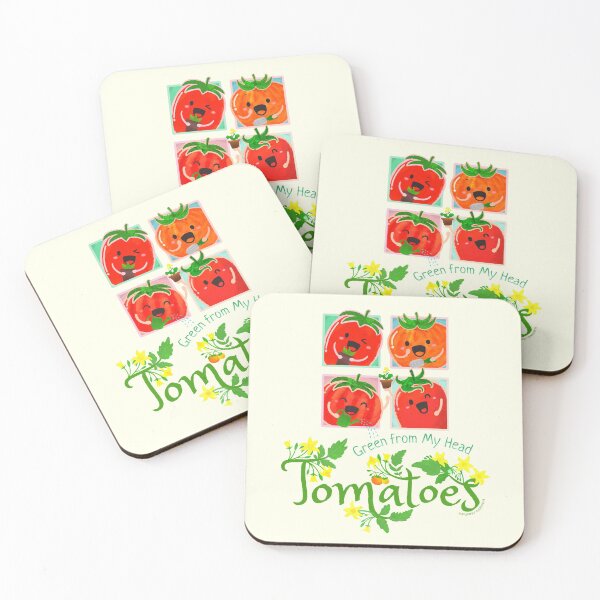 Item preview, Green from My Head Tomatoes - Punny Garden designed and sold by PunnyGarden.