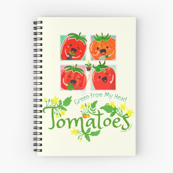 Item preview, Green from My Head Tomatoes - Punny Garden designed and sold by PunnyGarden.