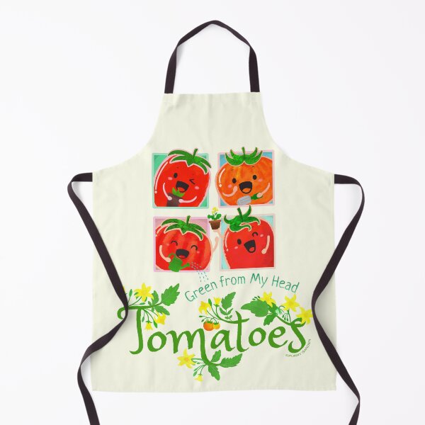 Item preview, Green from My Head Tomatoes - Punny Garden designed and sold by PunnyGarden.