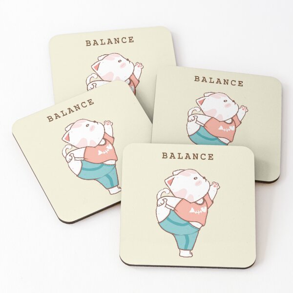 Item preview, Yoga Kitten Kitty Cat Balance Pose designed and sold by SportsT-Shirts.