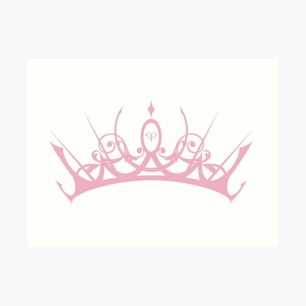 Blackpink Crown Art Prints Redbubble