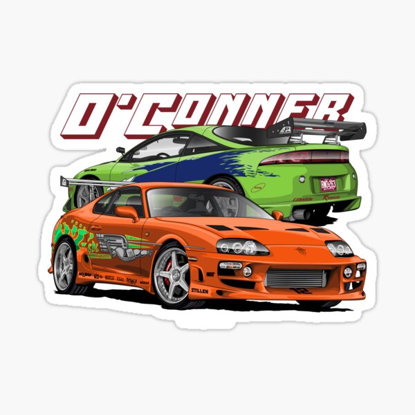 Item preview, Supra Mk IV & Eclipse Gs - Fast And Furious designed and sold by LpDesigns_.