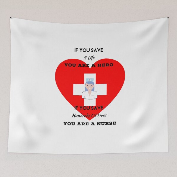 Item preview, Nurses Are Heroes designed and sold by UncleStuScience.