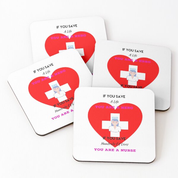 Item preview, Nurses Are Heroes designed and sold by UncleStuScience.