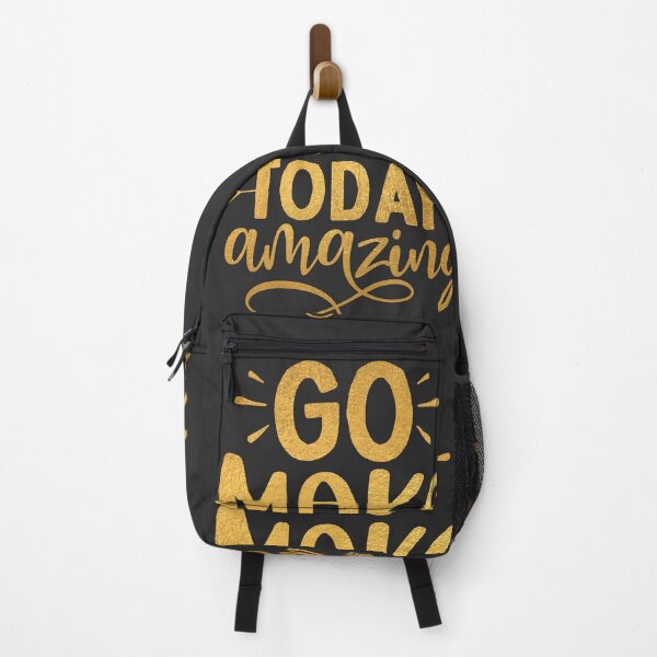Item preview, Go Make Today Amazing - Black and Gold designed and sold by Schuva.