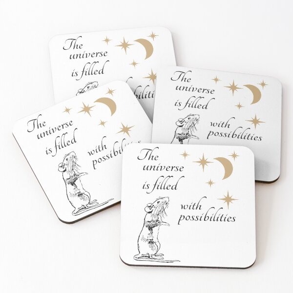 Item preview, Aspirational Mouse, Hopeful Message designed and sold by WhimsicaliTee.