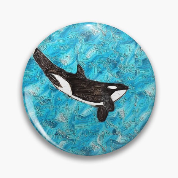 Item preview, Orca Whale Swimming Day designed and sold by LisaMPierce1990.