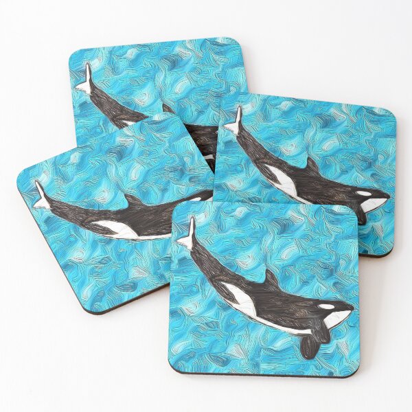 Item preview, Orca Whale Swimming Day designed and sold by LisaMPierce1990.