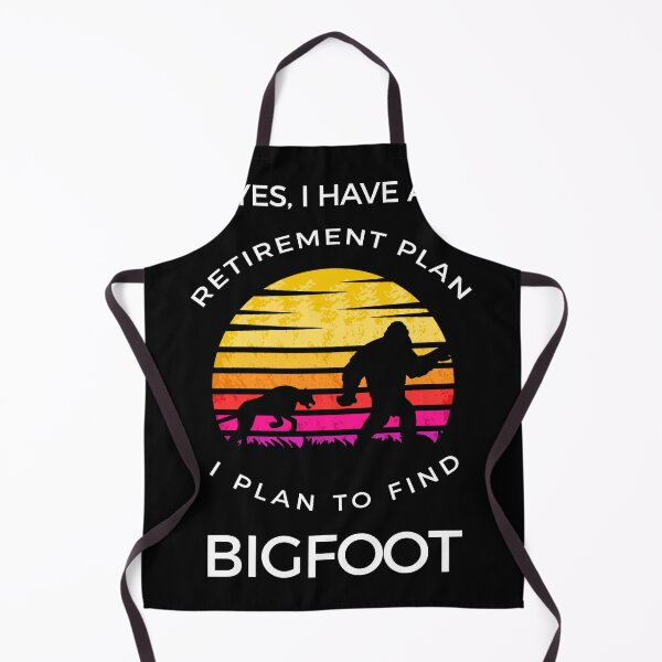 Item preview,  Retirement plan to find bigfoot  designed and sold by Habituzz Brand.