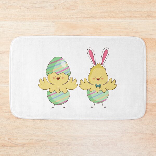Item preview, homestead hen chicks pair wearing eggshell easter Design designed and sold by Red-ElYoubi.