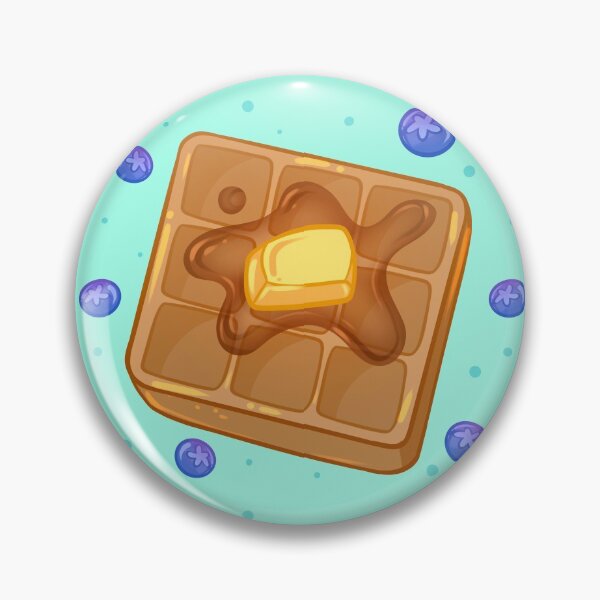 Item preview, Waffle Time Breakfast Pattern designed and sold by GalaxyChicken.