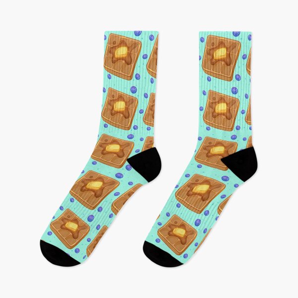 Item preview, Waffle Time Breakfast Pattern designed and sold by GalaxyChicken.