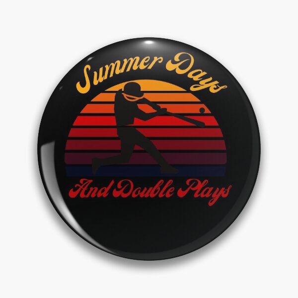 Item preview, summer days and double plays designed and sold by Hey-Nice-Shirt.