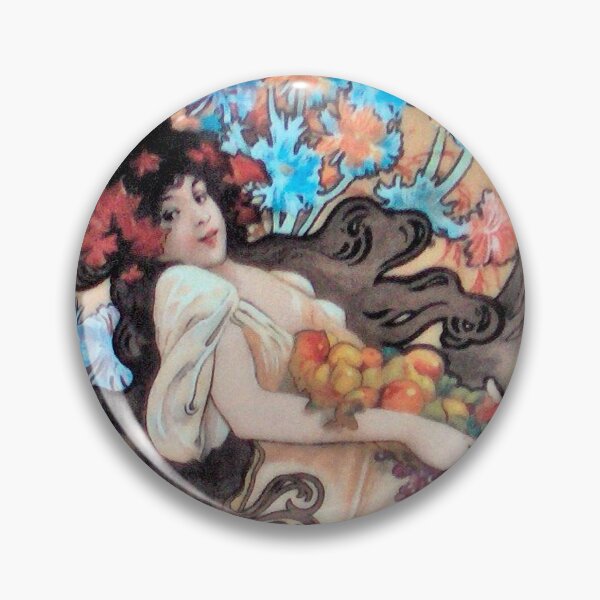 Item preview, Amethyst by Alphonse Mucha designed and sold by IndieArtDream.