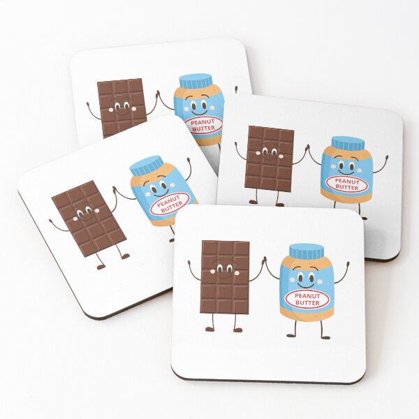 Item preview, Peanut Butter and Chocolate funny cute best friends designed and sold by billyperks.