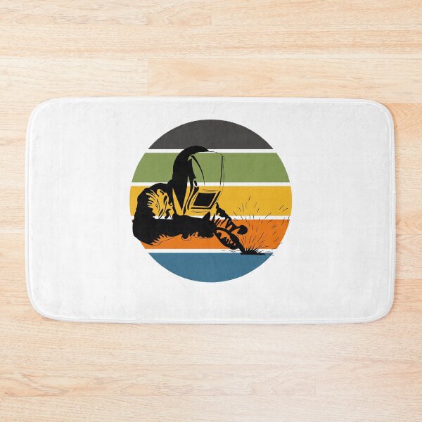 Item preview, Welder Welding Retro Sunset Gift designed and sold by fungear.