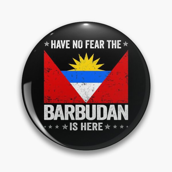 Item preview, Have No Fear The Barbudan Is Here  Antigua and BArbuda Flag Design designed and sold by JJDzignsShop.