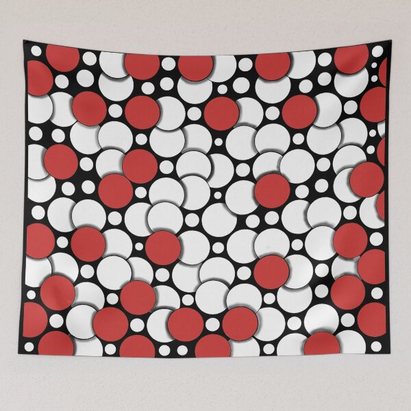 Item preview, Only some circles ... Red .... Only some circles ... Red designed and sold by AtelierFafard.