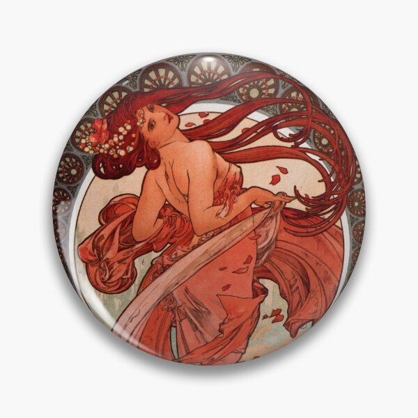 Item preview, Dance by Alphonse Mucha designed and sold by IndieArtDream.