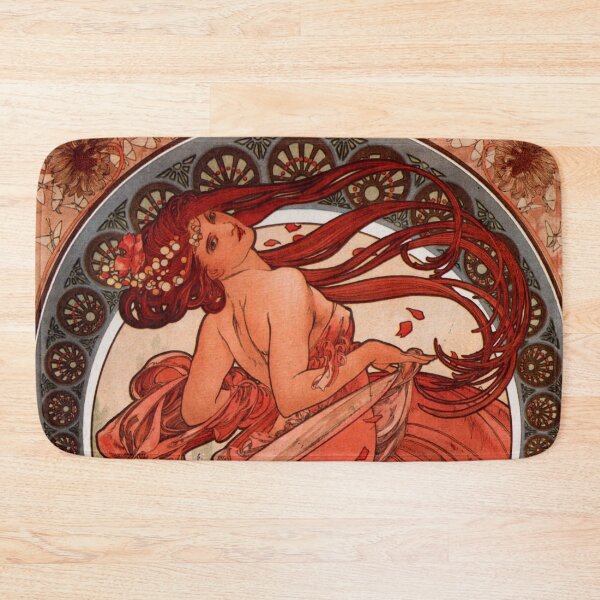 Item preview, Dance by Alphonse Mucha designed and sold by IndieArtDream.