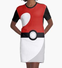 Pokeball Graphic T-Shirt Dress