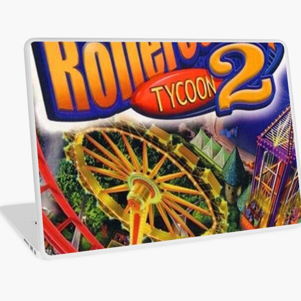 Tycoon Game Laptop Skins Redbubble - movie theater rollercoaster tycoon roblox