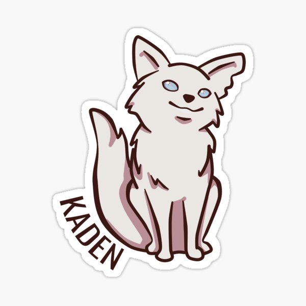 Kaden Chibi (with name) Sticker