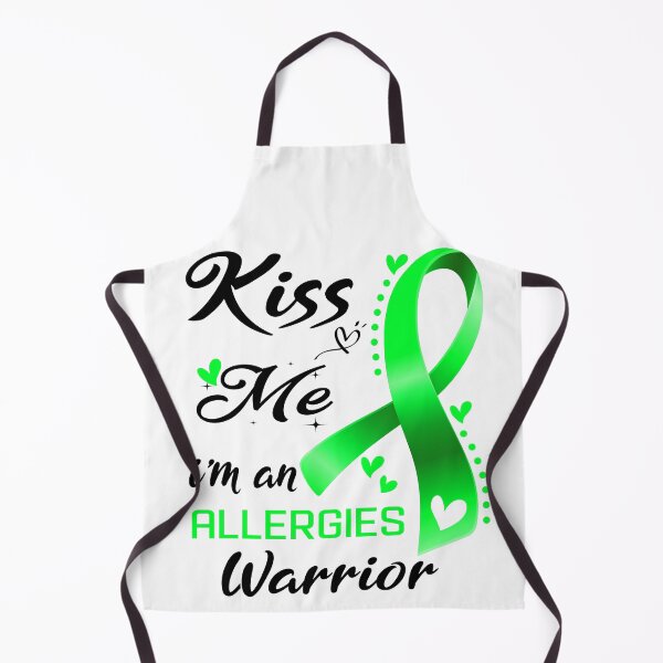Item preview, Kiss Me I'm An Allergies Warrior designed and sold by hvoid41.
