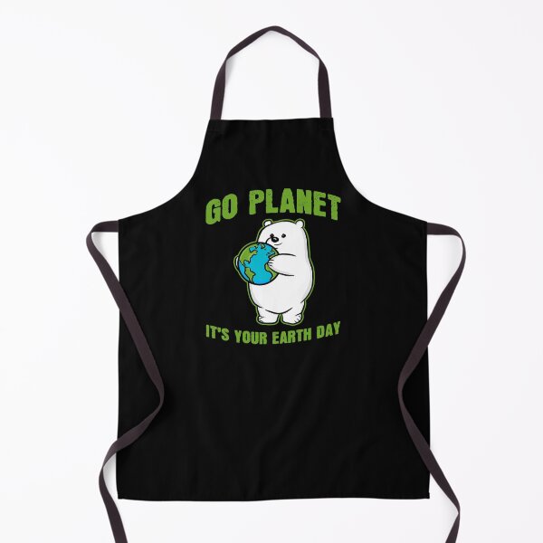 Item preview, Go Planet, It's Your Earth Day! Polar Bear designed and sold by RoserinArt.