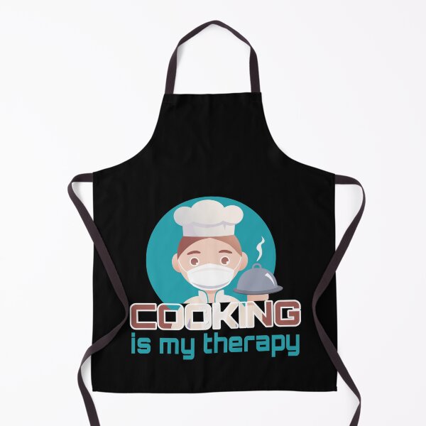 Item preview, baker mom, cooking is my therapy designed and sold by doctors-apparel.