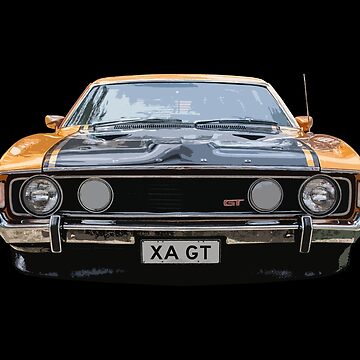 Artwork thumbnail, Ford XA GT Falcon - Orange by radestilo