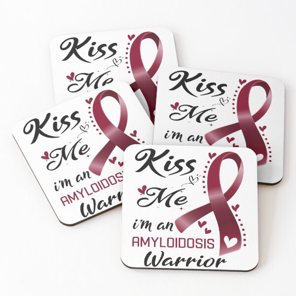 Item preview, Kiss Me I'm An Amyloidosis Warrior designed and sold by hvoid41.