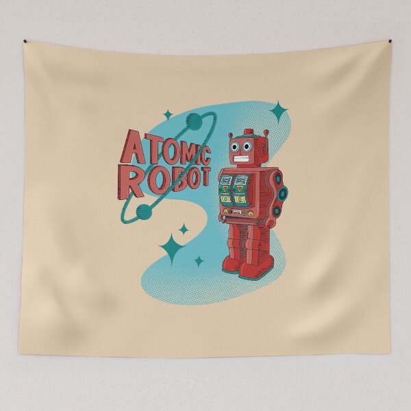 Item preview, Atomic Toy Retro Robot designed and sold by ksrogersdesigns.