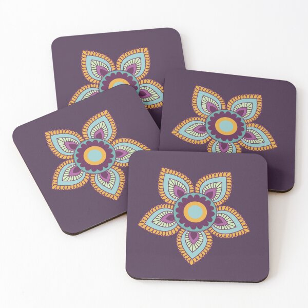 Artikelvorschau, Paisley Star Mandala Aufkleber entworfen und verkauft von kittycrafts.