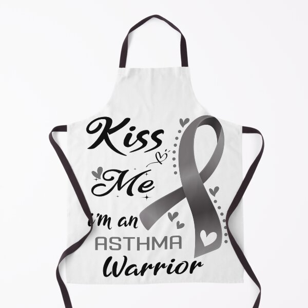 Item preview, Kiss Me I'm An Asthma Warrior designed and sold by hvoid41.