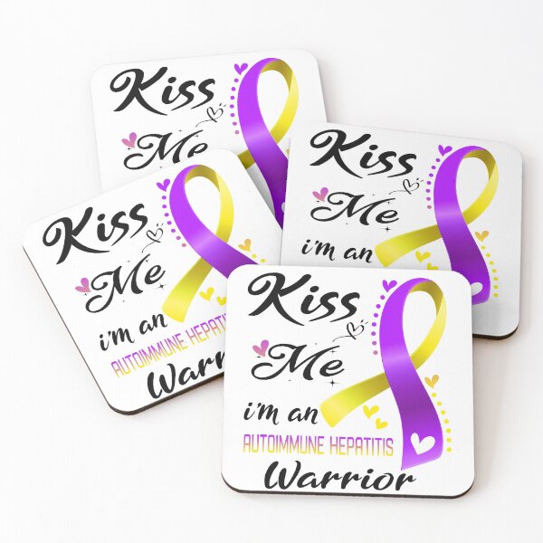 Item preview, Kiss Me I'm An Autoimmune Hepatitis Warrior designed and sold by hvoid41.